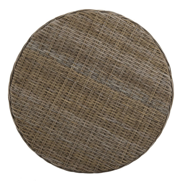 Safavieh Ruxton Coffee Table - Handwoven Rattan Cocktail Ottoman For Versatile Living Space Style & Comfort Natural FOX6530A