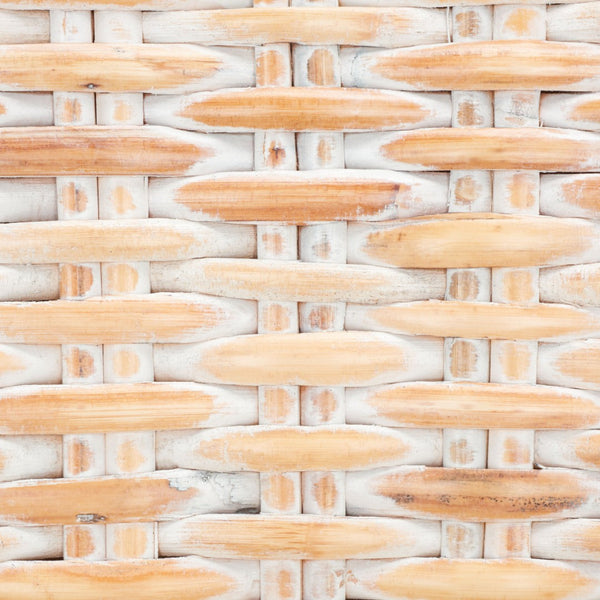 Safavieh Fremont Coastal-Chic Barstool – Whitewashed Rattan & Bamboo-Inspired Design For Stylish Seating FOX6532D