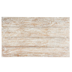 Safavieh Minerva Rustic-Modern Coffee Table - Whitewashed Mango Wood, Timeless Character For Cozy Living Spaces FOX6535A