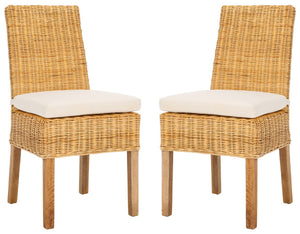 Safavieh Sanibel Side Chair W/ Cushion FOX6541B-SET2