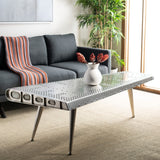 Safavieh Aviator Coffee Table Silver FOX7200A