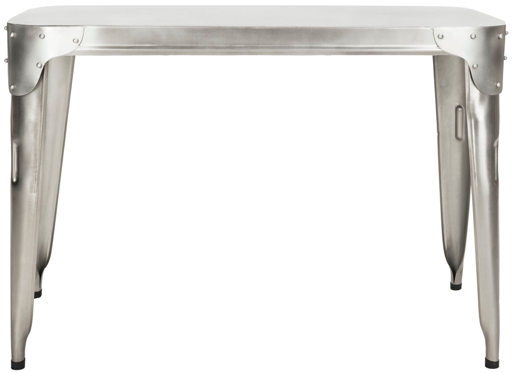 Safavieh Classic Iron Console Table Dark Antique Silver FOX7206A