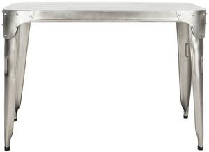 Safavieh Classic Iron Console Table Dark Antique Silver FOX7206A
