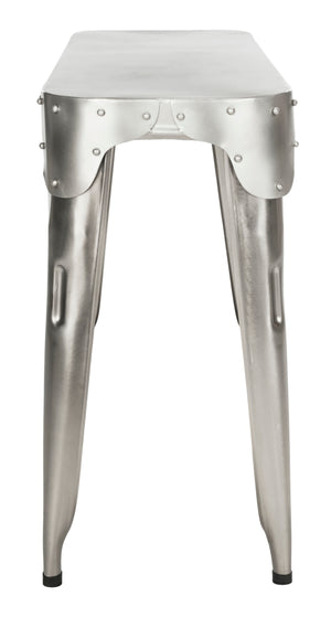 Safavieh Classic Iron Console Table Dark Antique Silver FOX7206A