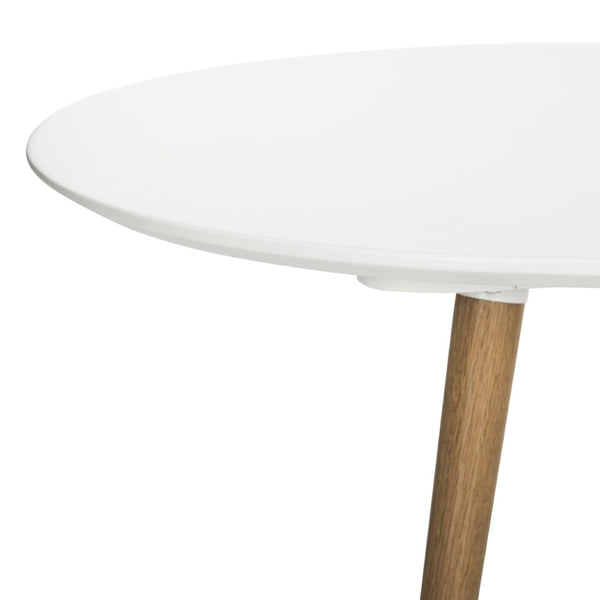 Safavieh Saffron Split Coffee Table - Modern White & Natural Oak Design For Stylish Living Spaces & Functionality FOX8203A