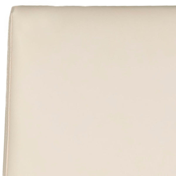 Safavieh Hal Desk Chair - Stylish Vegan Leather Upholstered Comfort For Modern Workspaces And Home Offices Champagne FOX8501D