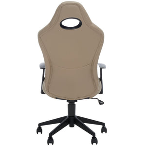 Safavieh Belinda Desk Chair - Ergonomic Vegan Leather With Adjustable Features For Modern Home Offices FOX8503A