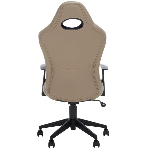 Safavieh Belinda Desk Chair - Ergonomic Vegan Leather With Adjustable Features For Modern Home Offices FOX8503A