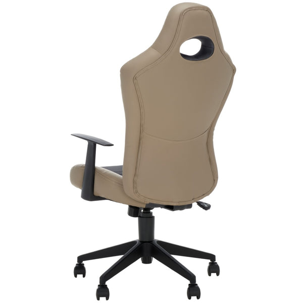 Safavieh Belinda Desk Chair - Ergonomic Vegan Leather With Adjustable Features For Modern Home Offices FOX8503A