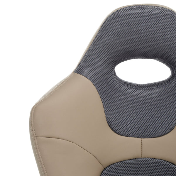 Safavieh Belinda Desk Chair - Ergonomic Vegan Leather With Adjustable Features For Modern Home Offices FOX8503A