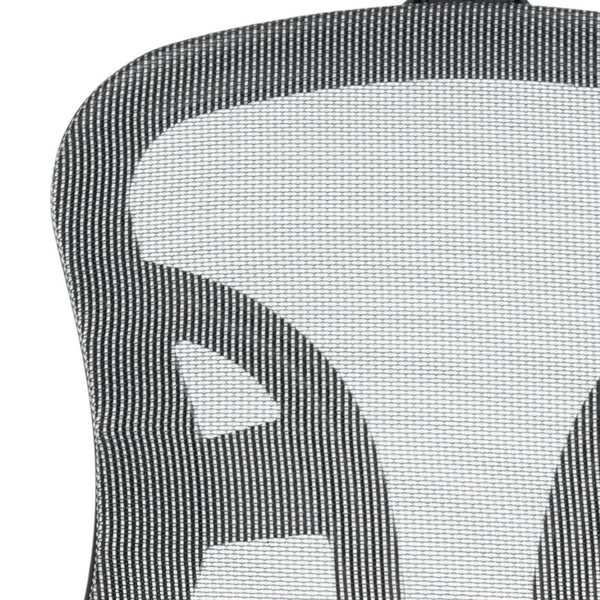 Safavieh Jarlan Desk Chair - Ergonomic Grey Mesh, Adjustable Height For All-Day Comfort & Modern Style FOX8515A