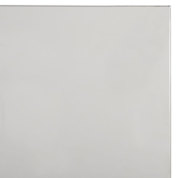 Safavieh Houston Modern X-Frame End Table In Polished Stainless Steel – Chic Accent For Small Spaces FOX9013A