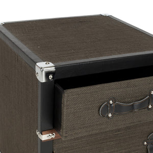 Safavieh Joel Rolling Chest - Vintage-Inspired Accent Table With Mobility For Home Office & Living Spaces FOX9505A