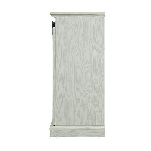 Manhattan Comfort Myrtle Traditional - Barnlike Fireplace Cream Oak FP2-CR