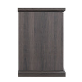 Manhattan Comfort Franklin Traditional - Barnlike Fireplace Brown FP3-BR