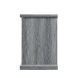 Manhattan Comfort Franklin Traditional - Barnlike Fireplace Grey FP3-GY