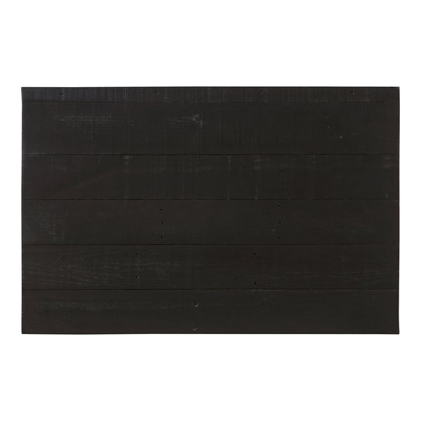 Moe's Home Nova 3-drawer Nightstand With Rustic Two-tone Finish, Sustainable Reclaimed Pine & Ample Storage Black New Pine Frame With Reclaimed Pine Face Boards,New Pine Base Fr-1034-02