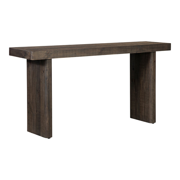 Moe's Home Monterey Console Table - Elegant Solid Pinewood Design With Natural Variations For Earthy Charm Brown Solid Pine Fr-1037-29