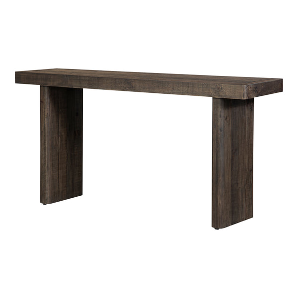 Moe's Home Monterey Console Table - Elegant Solid Pinewood Design With Natural Variations For Earthy Charm Brown Solid Pine Fr-1037-29