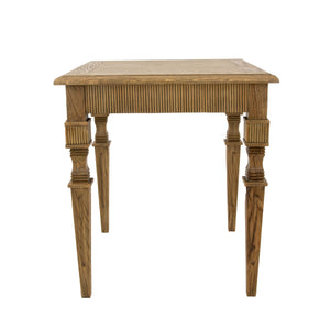 Zeugma Fr902 Dark Stained Oak Solid Wood Side Table - Durable, Stylish, No Assembly Required, Traditional Design Dark Stained Oak Wood Solid Oak Wood Fr902 Raw Oak