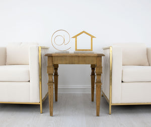 Zeugma Fr902 Dark Stained Oak Solid Wood Side Table - Durable, Stylish, No Assembly Required, Traditional Design Dark Stained Oak Wood Solid Oak Wood Fr902 Raw Oak