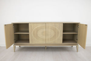 Zeugma Fr913 Tuscan Large Buffet – Solid Wood Elegance With Spacious Drawers & Durable Oak Finish, 78" Wide Soft Tuscan Oak Finish Solid Wood Fr913 Tuscan