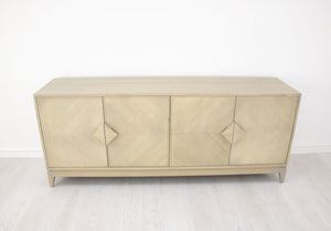 Zeugma Fr916 Tuscan 84” Buffet - Solid Wood With Spacious Drawers, Rich Oak Finish & Durable Design Soft Tuscan Oak Finish Solid Wood Fr916 Tuscan