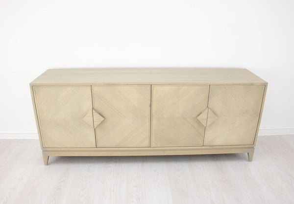 Zeugma Fr916 Tuscan 84” Buffet - Solid Wood With Spacious Drawers, Rich Oak Finish & Durable Design Soft Tuscan Oak Finish Solid Wood Fr916 Tuscan