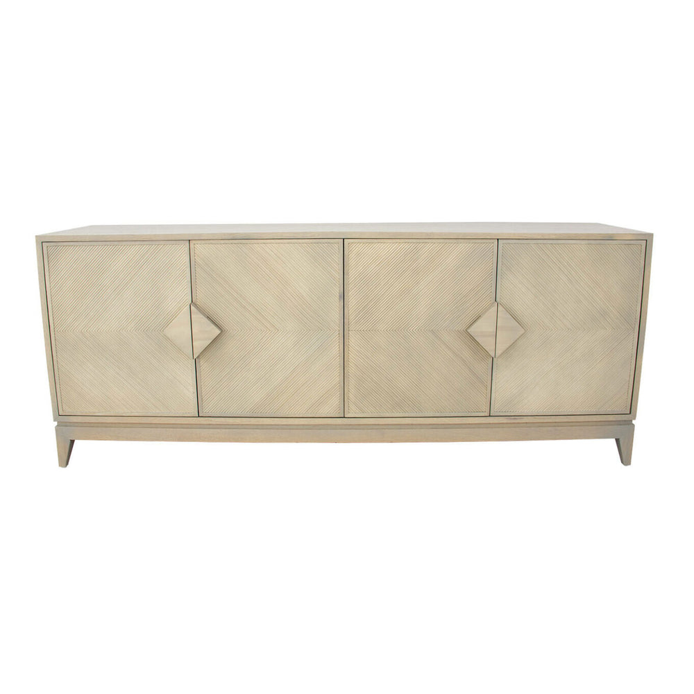 Zeugma Fr916 Tuscan 84” Buffet - Solid Wood With Spacious Drawers, Rich Oak Finish & Durable Design Soft Tuscan Oak Finish Solid Wood Fr916 Tuscan