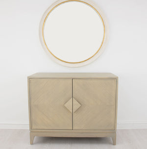 Zeugma Fr917 Tuscan Small Buffet – Solid Natural Oak Wood, 4 Spacious Drawers, Hand-applied Finish, Durable Design Natural Tuscan Oak Wood Finish Solid Wood Fr917 Tuscan