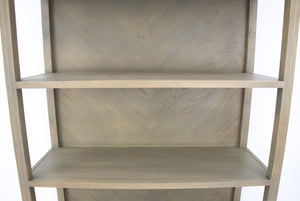 Zeugma Fr920 Solid Wood Bookcase With 4 Shelves & Drawer - Elegant Storage Solution For Your Home Decor Natural Tuscan Oak Wood Finish Solid Wood Fr920 Tuscan