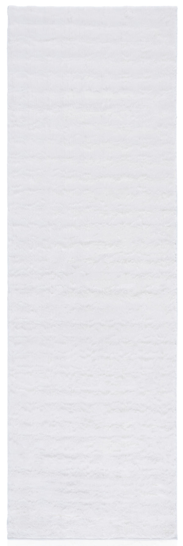 Safavieh Faux Runner Area Rug - Luxurious Plush Design, Slip-resistant & Washable For Elegant Living Spaces Ivory Polyester Frb100a-28