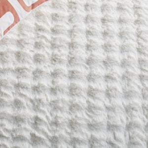 Safavieh Faux Runner Area Rug - Luxurious Plush Design, Slip-resistant & Washable For Elegant Living Spaces Ivory Polyester Frb100a-57