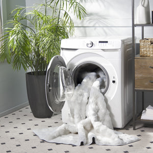 Safavieh Faux Runner Area Rug - Luxurious Plush Design, Slip-resistant & Washable For Elegant Living Spaces Ivory Polyester Frb100a-57