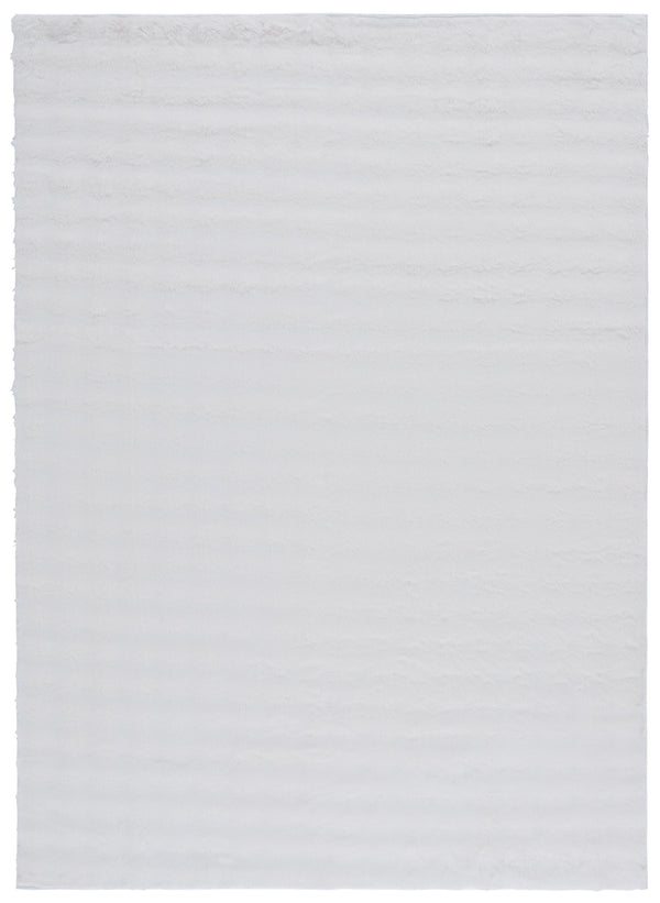 Safavieh Faux Runner Area Rug - Luxurious Plush Design, Slip-resistant & Washable For Elegant Living Spaces Ivory Polyester Frb100a-57