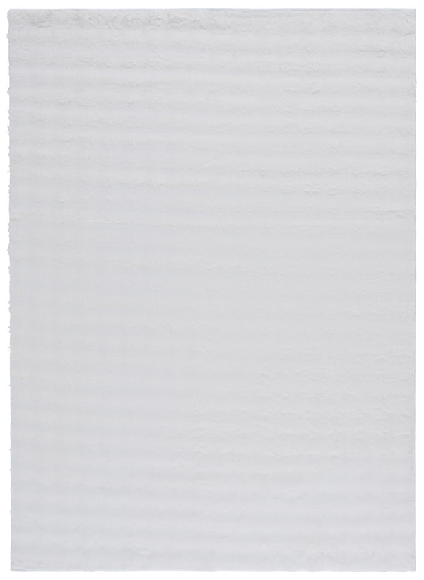 Safavieh Faux Rabbit Bubble Area Rug - Luxurious Ivory Design, Durable, Slip-resistant, Easy To Clean, Chic Decor Ivory Polyester Frb100a-3