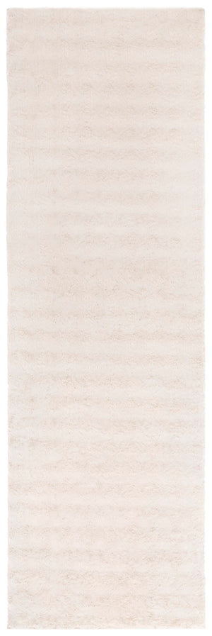 Safavieh Faux Rabbit Bubble Area Rug - Luxurious Ivory Design, Durable, Slip-resistant, Easy To Clean, Chic Decor Beige Polyester Frb100b-8