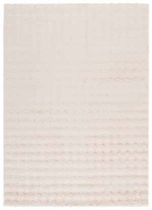 Safavieh Faux Runner Area Rug - Luxurious Plush Design, Slip-resistant & Washable For Elegant Living Spaces Beige Polyester Frb100b-57