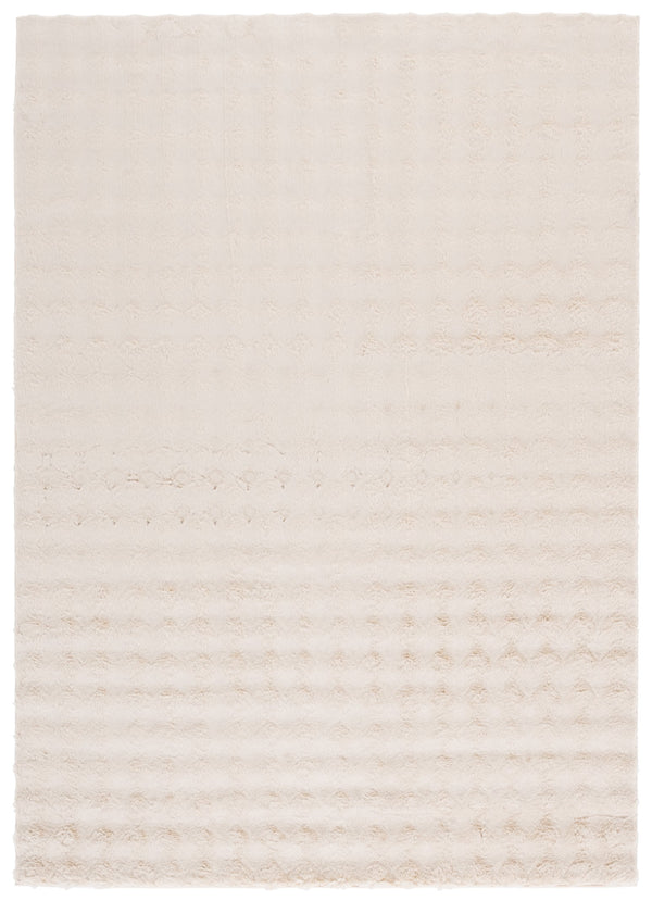 Safavieh Faux Runner Area Rug - Luxurious Plush Design, Slip-resistant & Washable For Elegant Living Spaces Beige Polyester Frb100b-57