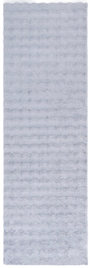 Safavieh Faux Rabbit Bubble Area Rug - Luxurious Ivory Design, Durable, Slip-resistant, Easy To Clean, Chic Decor Grey Polyester Frb100f-2