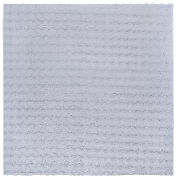 Safavieh Faux Runner Area Rug - Luxurious Plush Design, Slip-resistant & Washable For Elegant Living Spaces Grey Polyester Frb100f-6sq