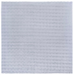 Safavieh Faux Rabbit Bubble Area Rug - Luxurious Ivory Design, Durable, Slip-resistant, Easy To Clean, Chic Decor Grey Polyester Frb100f-2