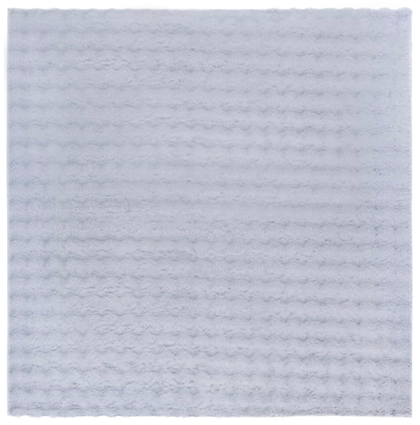 Safavieh Faux Rabbit Bubble Area Rug - Luxurious Ivory Design, Durable, Slip-resistant, Easy To Clean, Chic Decor Grey Polyester Frb100f-2