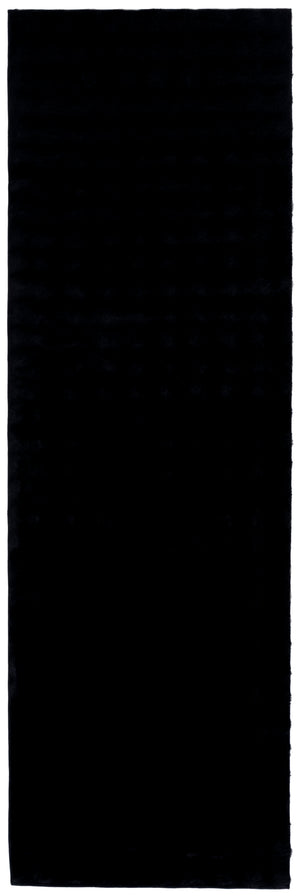 Safavieh Faux Runner Area Rug - Luxurious Plush Design, Slip-resistant & Washable For Elegant Living Spaces Black Polyester Frb100z-28