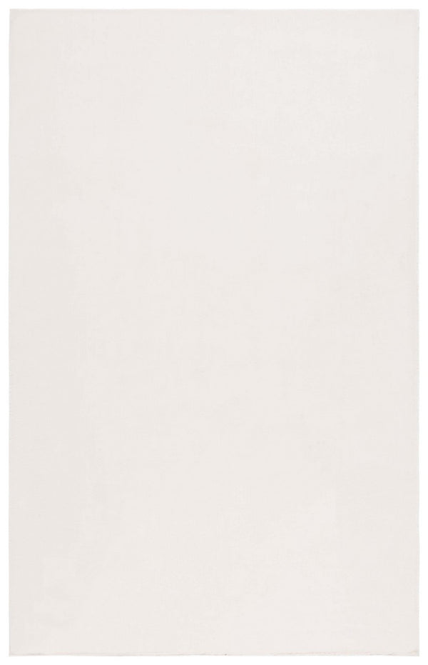 Safavieh Faux Rabbit Fur 100 Power Loomed Polyester Solid & Tonal Rug Beige FRF100B-8