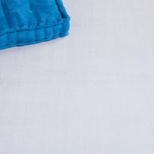 Safavieh Faux Rabbit Fur 100 Power Loomed Solid & Tonal Rug Silver FRF100G-6R