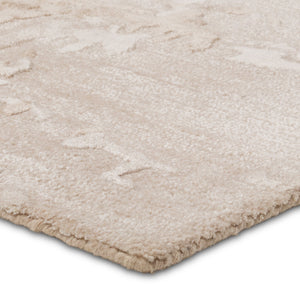 Jaipur Living Jaipur Living Astris Hand-tufted Wool Viscose Abstract Accent Rug for Modern Interiors Light Gray RSW104705
