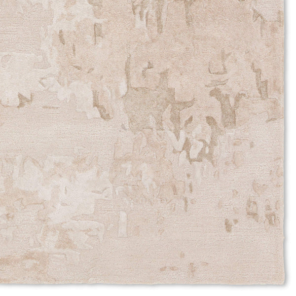 Jaipur Living Jaipur Living Astris Hand-tufted Wool Viscose Abstract Accent Rug for Modern Interiors Light Gray RSW104705