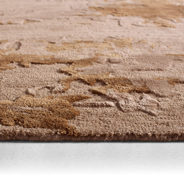 Jaipur Living Jaipur Living Astris Hand-tufted Wool Viscose Abstract Accent Rug for Modern Interiors Taupe RSW104706