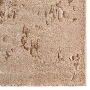 Jaipur Living Jaipur Living Astris Hand-tufted Wool Viscose Abstract Accent Rug for Modern Interiors Taupe RSW104706